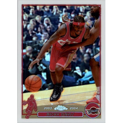 2003-04 Topps Chrome Refractors #55 Ricky Davis