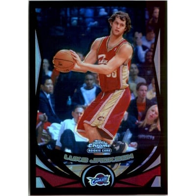 2004-05 Topps Chrome Refractors Black #175 Luke Jackson