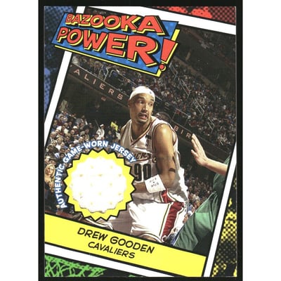 2005-06 Bazooka Power Relics #DG Drew Gooden