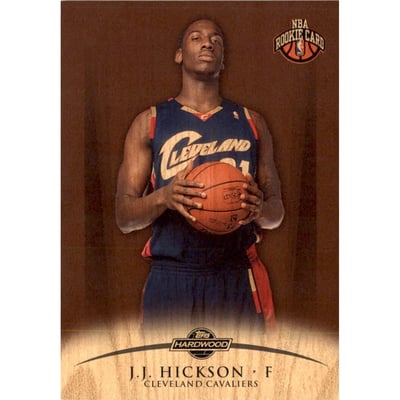 2008-09 Topps Hardwood Mahogany #118 J.J. Hickson Ball in Front