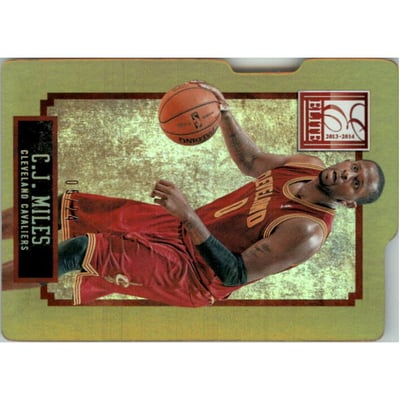 2013-14 Elite Status Gold #187 C.J. Miles