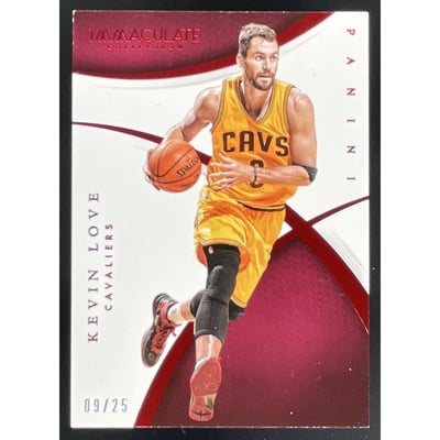 2014-15 Panini Immaculate Collection Red #73 Kevin Love /25