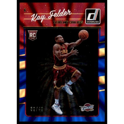 2016-17 Donruss Holo Blue Laser #192 Kay Felder