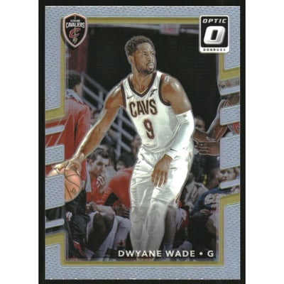 2017-18 Donruss Optic Holo #25 Dwyane Wade