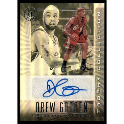 2019-20 Panini Illusions Trophy Collection Signatures #15 Drew Gooden