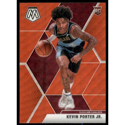 2019-20 Panini Mosaic Mosaic Red Wave #248 Kevin Porter Jr.