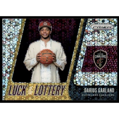 2019-20 Panini Prizm Luck of the Lottery Fast Break #5 Darius Garland
