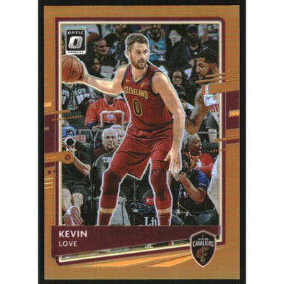 2020-21 Donruss Optic Orange #76 Kevin Love