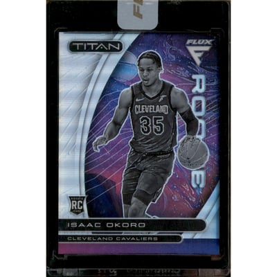 2020-21 Panini Flux Titan Rookie Silver #29 Isaac Okoro