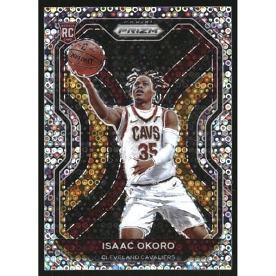 2020-21 Panini Prizm Prizms Fast Break #298 Isaac Okoro
