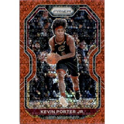 2020-21 Panini Prizm Prizms Fast Break Red #48 Kevin Porter Jr.
