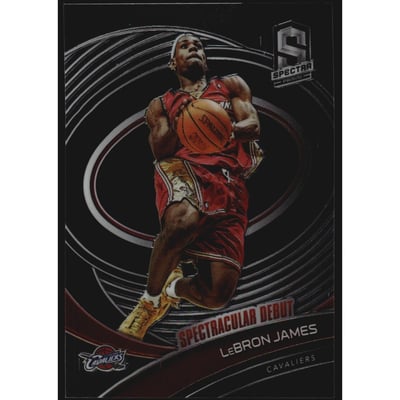 2020-21 Panini Spectra #151 LeBron James SD