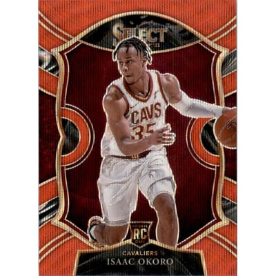2020-21 Select Prizms Red Wave #65 Isaac Okoro