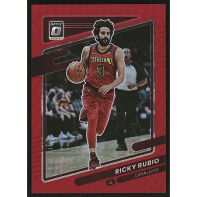 2021-22 Donruss Optic Red #134 Ricky Rubio