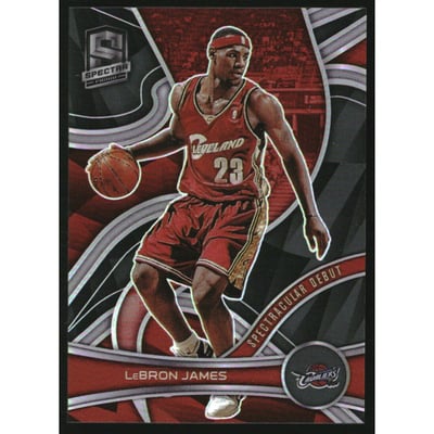 2021-22 Panini Spectra Silver #154 LeBron James SD