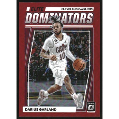 2022-23 Donruss Optic Elite Dominators Red #14 Darius Garland