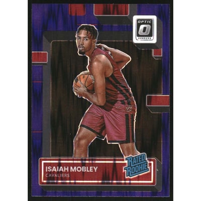 2022-23 Donruss Optic Purple Shock #237 Isaiah Mobley RR