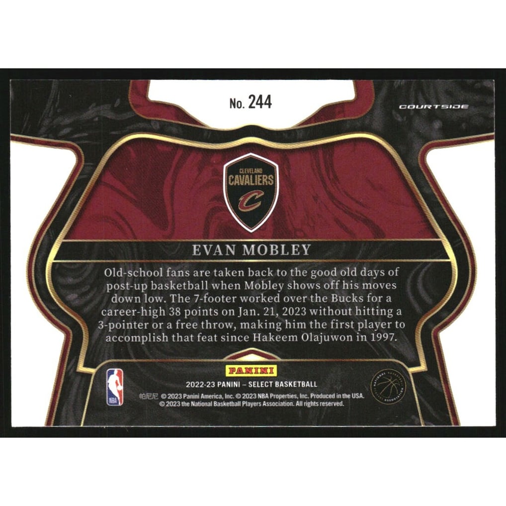 2022-23 Select #244 Evan Mobley