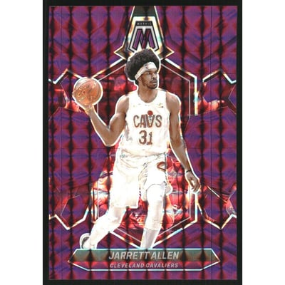 2023-24 Panini Mosaic Mosaic Purple #21 Jarrett Allen