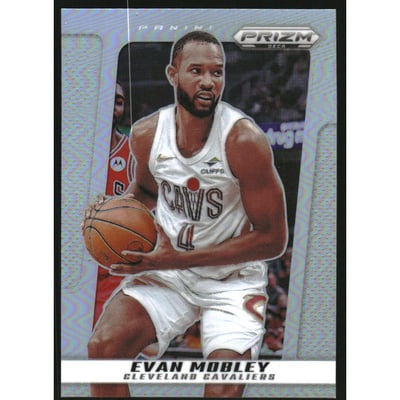 2024-25 Prizm Deca Prizms Silver #148 Evan Mobley