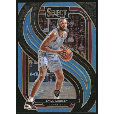2024-25 Select Light Blue Prizms #112 Evan Mobley