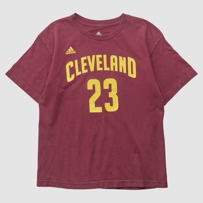 Cleveland Cavaliers Adidas 2010s T-shirt - Maroon - XS by Fanatics Real Vintage