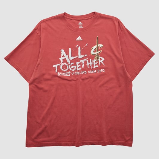 Cleveland Cavaliers Adidas 2010s T-shirt - Red - 2XL by Fanatics Real Vintage