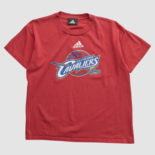 Cleveland Cavaliers Adidas 2010s T-shirt - Red - S by Fanatics Real Vintage