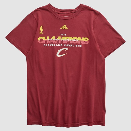 Cleveland Cavaliers Adidas 2015 T-shirt - Red - S by Fanatics Real Vintage