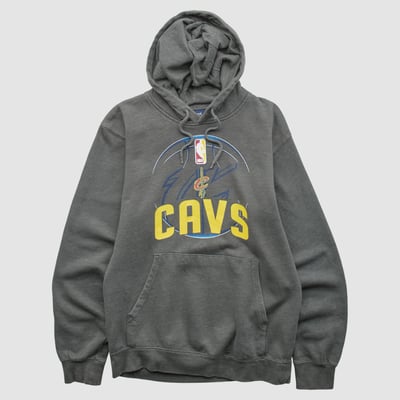 Cleveland Cavaliers NBA 2000s Hooded Pullover Sweatshirt - Dark Heather Gray - XXS by Fanatics Real Vintage