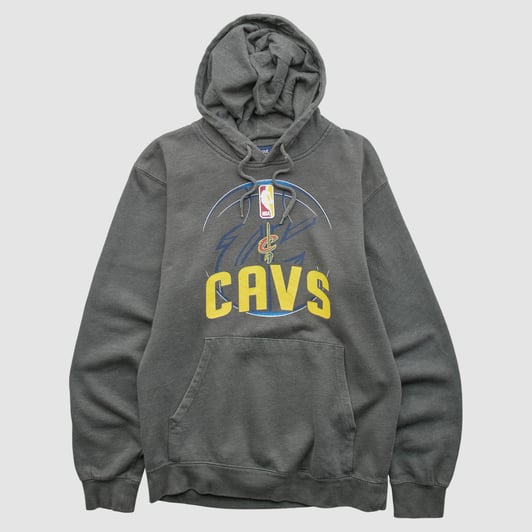 Cleveland Cavaliers NBA 2000s Hooded Pullover Sweatshirt - Dark Heather Gray - XXS by Fanatics Real Vintage