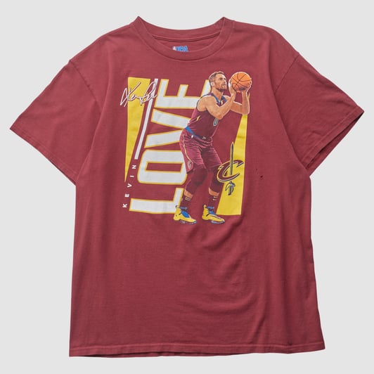 Cleveland Cavaliers NBA 2010s T-shirt - Maroon - L by Fanatics Real Vintage