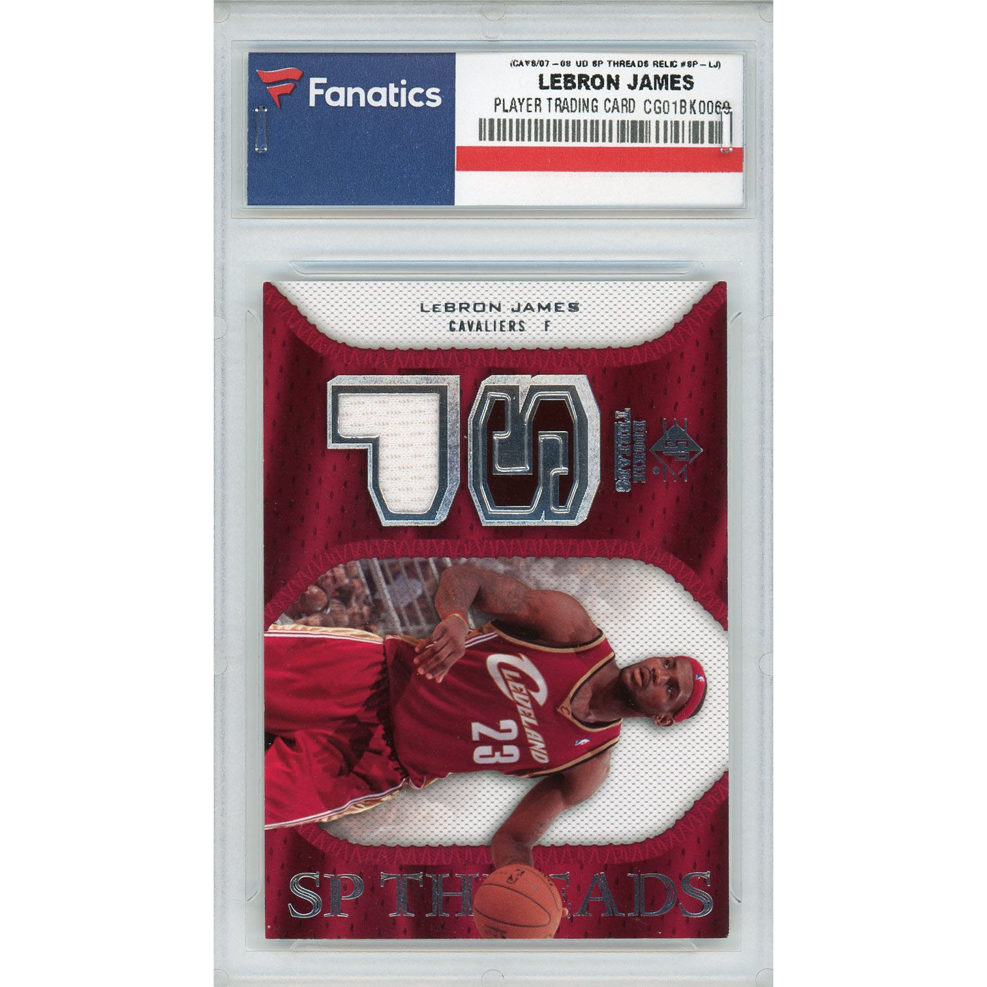 Cleveland Cavaliers LeBron James 2007-08 Upper Deck Threads SSP