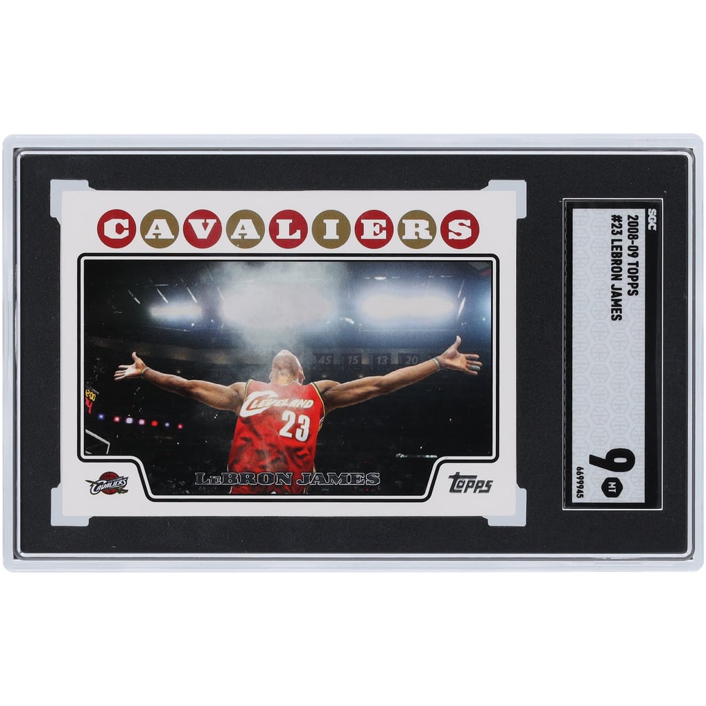 LeBron James Cleveland Cavaliers 2008-09 Topps #23 SGC 