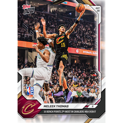 Meleek Thomas - 2026-27 NBA Topps NOW® - Card 33