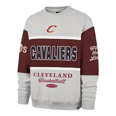 Cleveland Cavaliers '47 Blockfield Maximalist Sweatshirt - Gray
