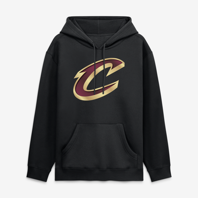 Cleveland Cavaliers  Metallic Mascot Hoodie - Black