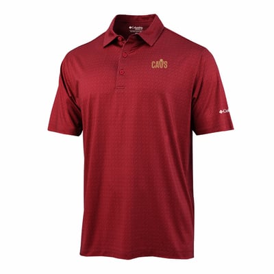 Cleveland Cavaliers Columbia Pacer Polo - Wine