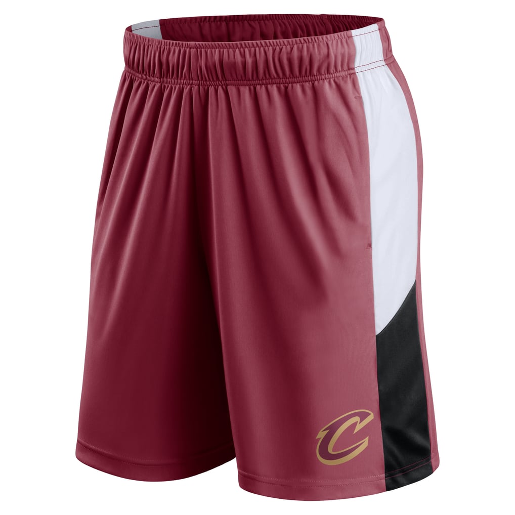 Men's Cleveland Cavaliers Fanatics Wine Champion Rush Colorblock ...
