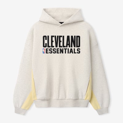 Cleveland Cavaliers Fear of God 90s Relaxed Hoodie - Cream