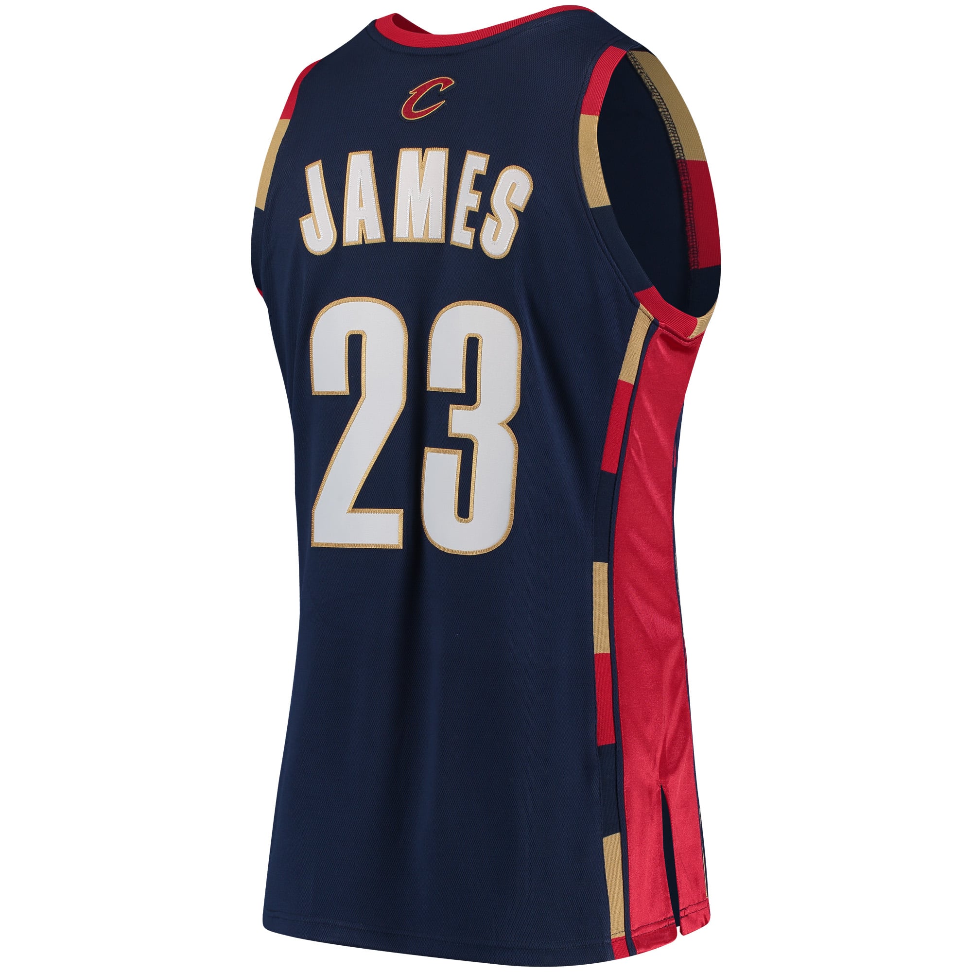 Men's Cleveland Cavaliers LeBron James Mitchell & Ness Navy