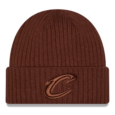 Cleveland Cavaliers New Era Color Pack Cuffed Knit Hat - Brown