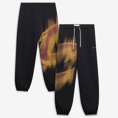 Cleveland Cavaliers Nike 2026 Standard Issue Practice Icon Fleece Tapered Pants - Black