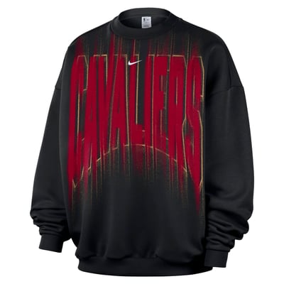 Cleveland Cavaliers Nike 2026/27 Standard Issue Team Fleece Pullover Sweatshirt - Black