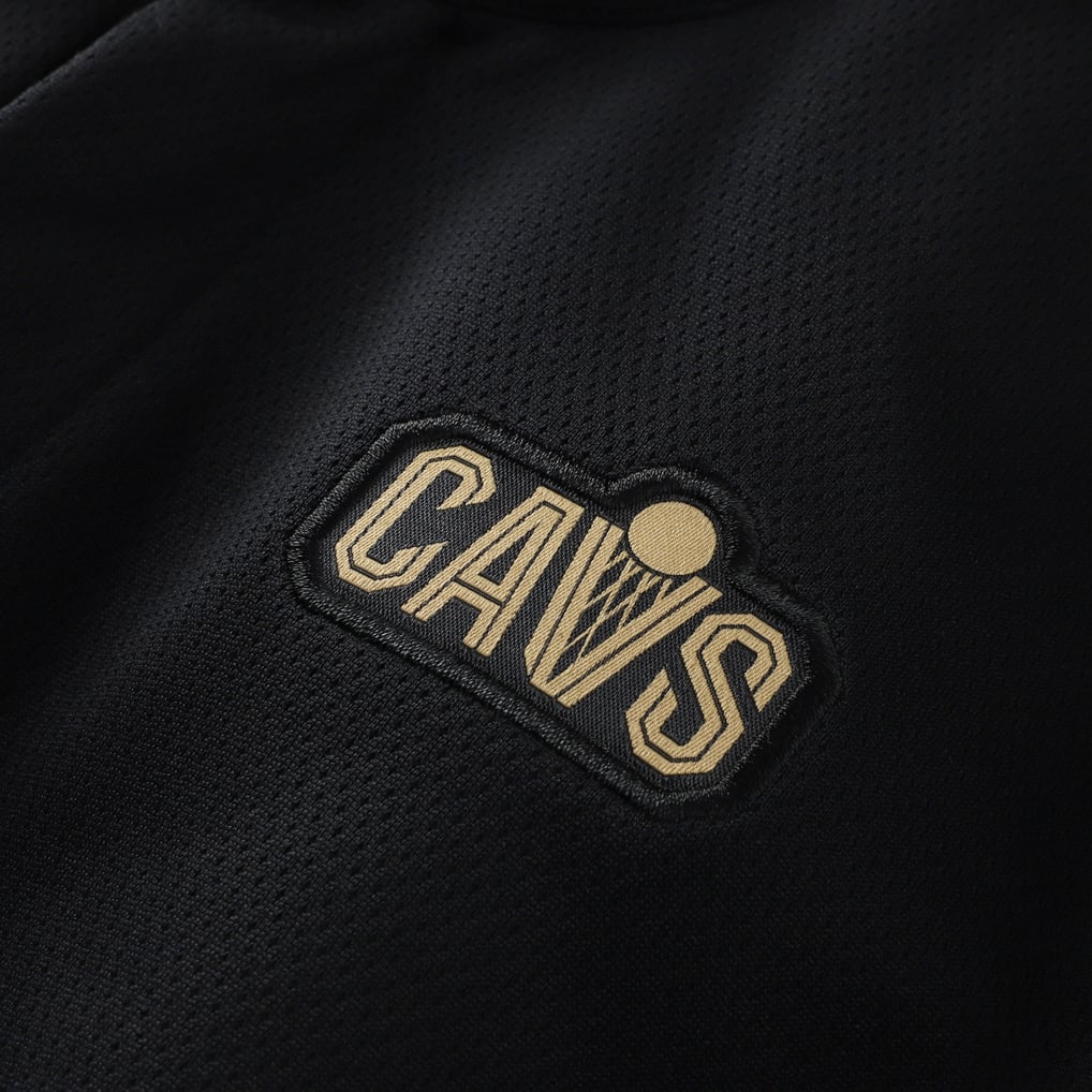 Cleveland Cavaliers Nike Authentic Coaches Quarter-Zip Dri-FIT Top - Black