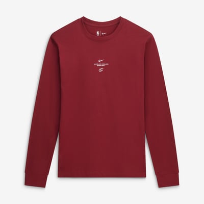 Cleveland Cavaliers Nike 2026 Standard Issue Practice Long Sleeve T-Shirt - Wine