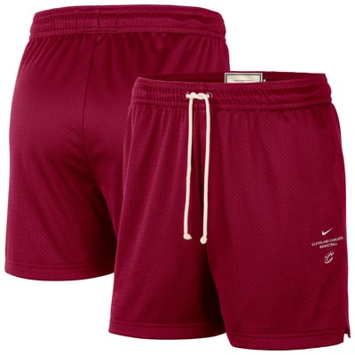 Cleveland Cavaliers Nike 2026 Standard Issue Practice Mesh Shorts - Wine