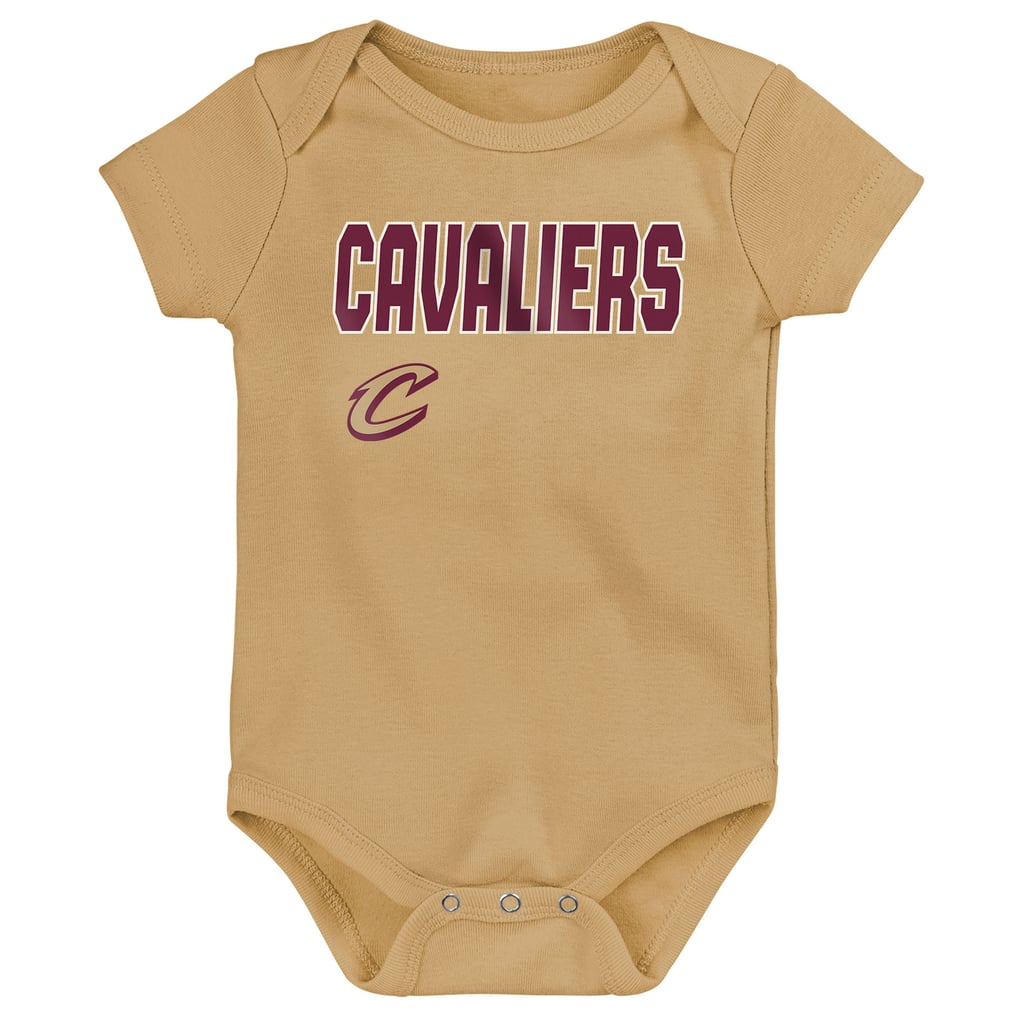 Cleveland Cavaliers Outerstuff Newborn Three-Pack Littlest Player Bodysuit Set