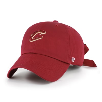 Cleveland Cavaliers '47 Women's  Bow Back Clean Up Adjustable Hat - Wine
