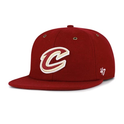  Cleveland Cavaliers '47 Women's Wool Captain Adjustable Hat - Wine